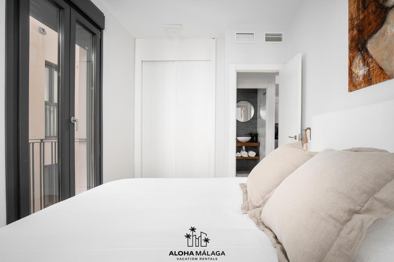 Ferienwohnung Luxury Duplex With Pool And Padel Court In Town Málaga Exterior foto