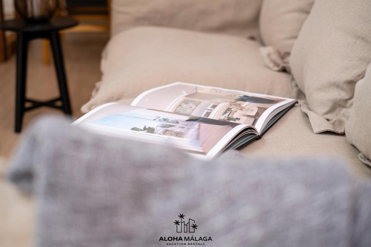 Ferienwohnung Luxury Duplex With Pool And Padel Court In Town Málaga Exterior foto